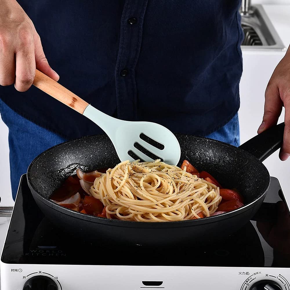 Silicone Kitchen Utensil Set with Storage Box