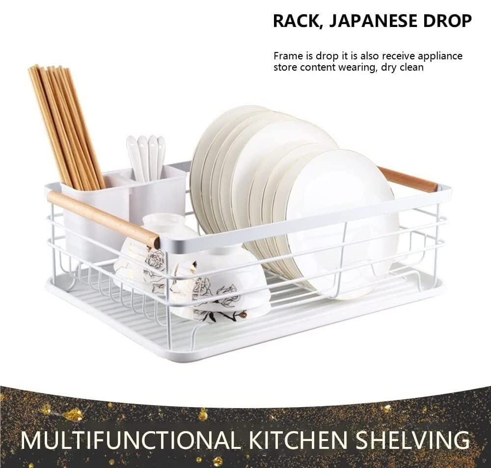 Metal Dish Drying Rack for Kitchen Counter