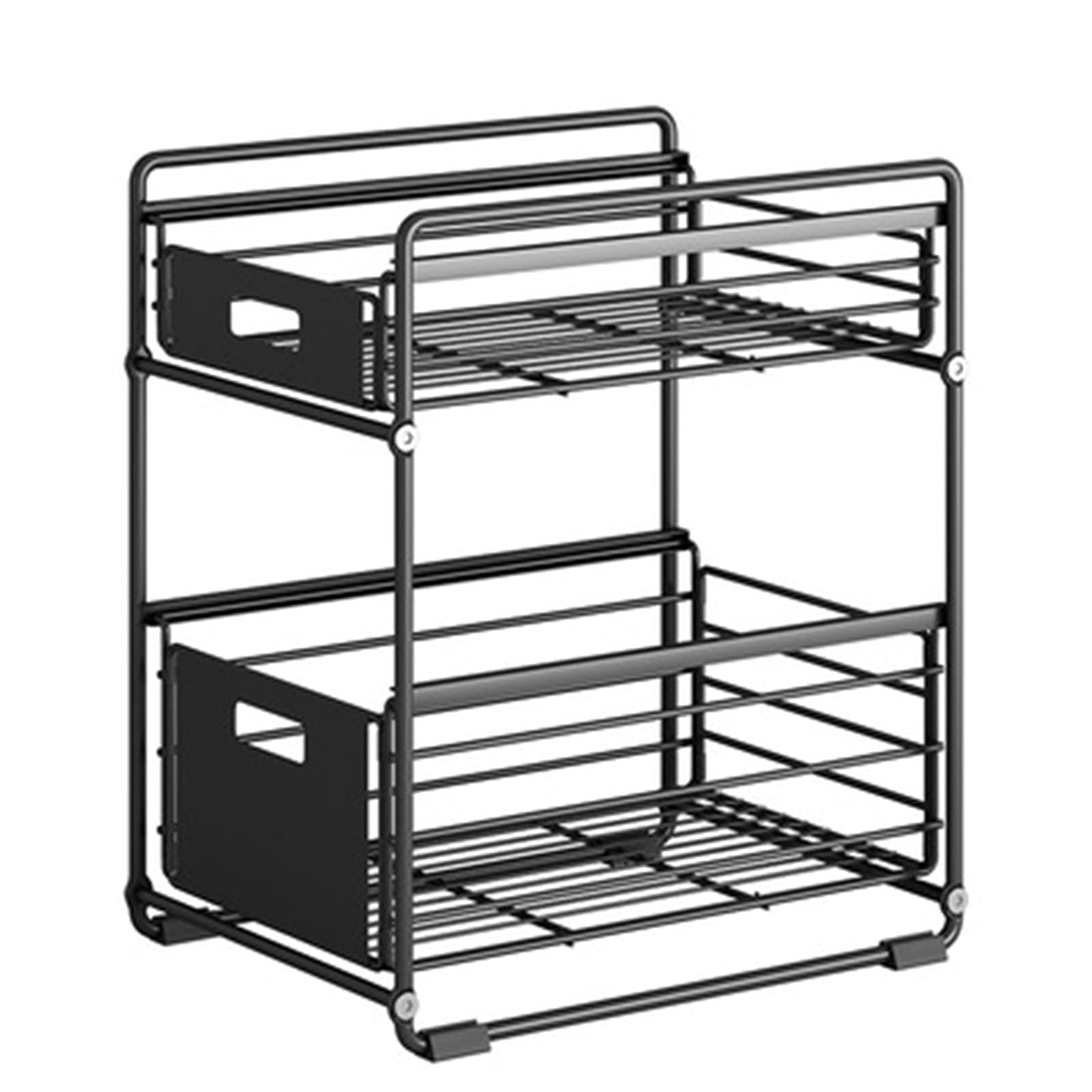 Stackable 2-Tier Under Sink Storage Organizer