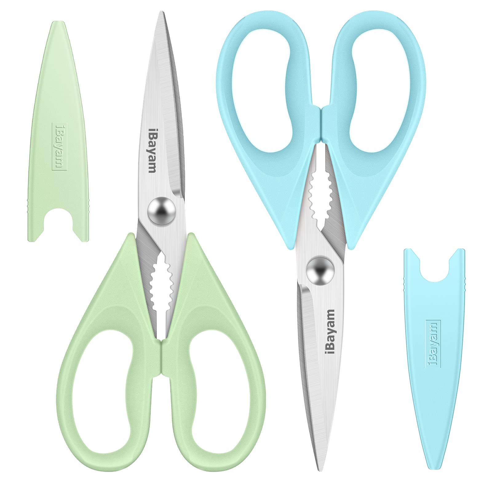2-Piece Heavy-Duty Kitchen Scissors Set