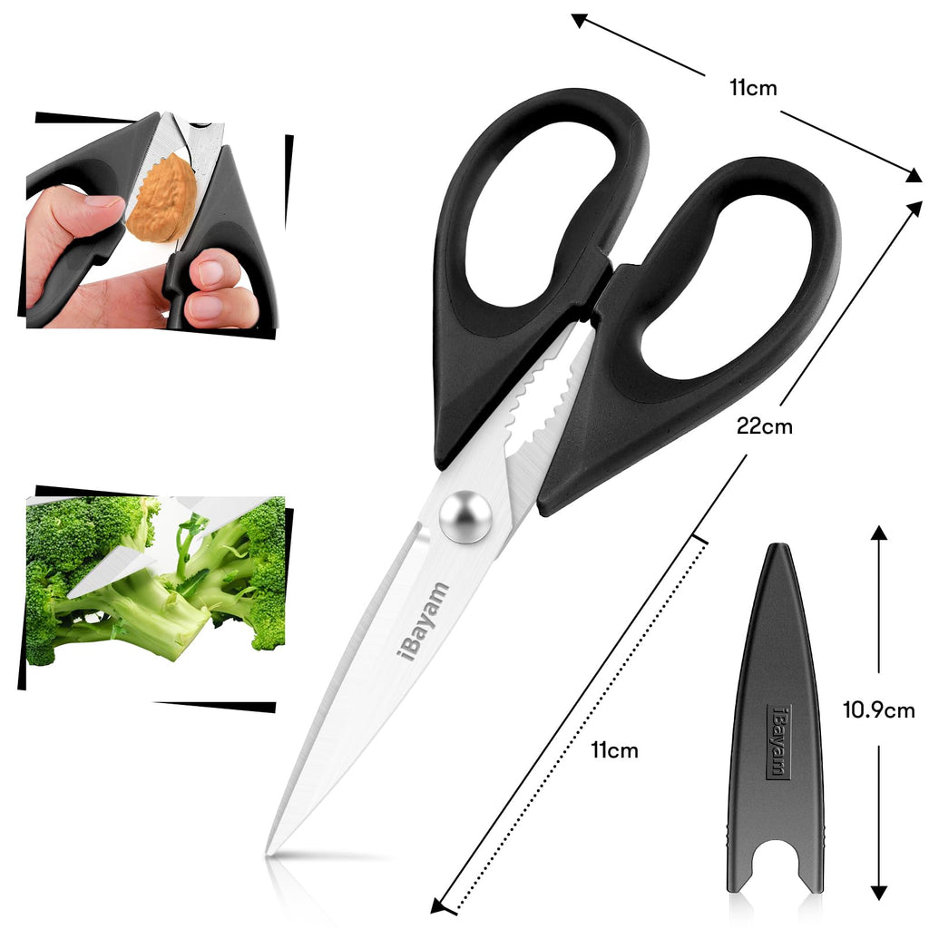 2-Piece Heavy-Duty Kitchen Scissors Set