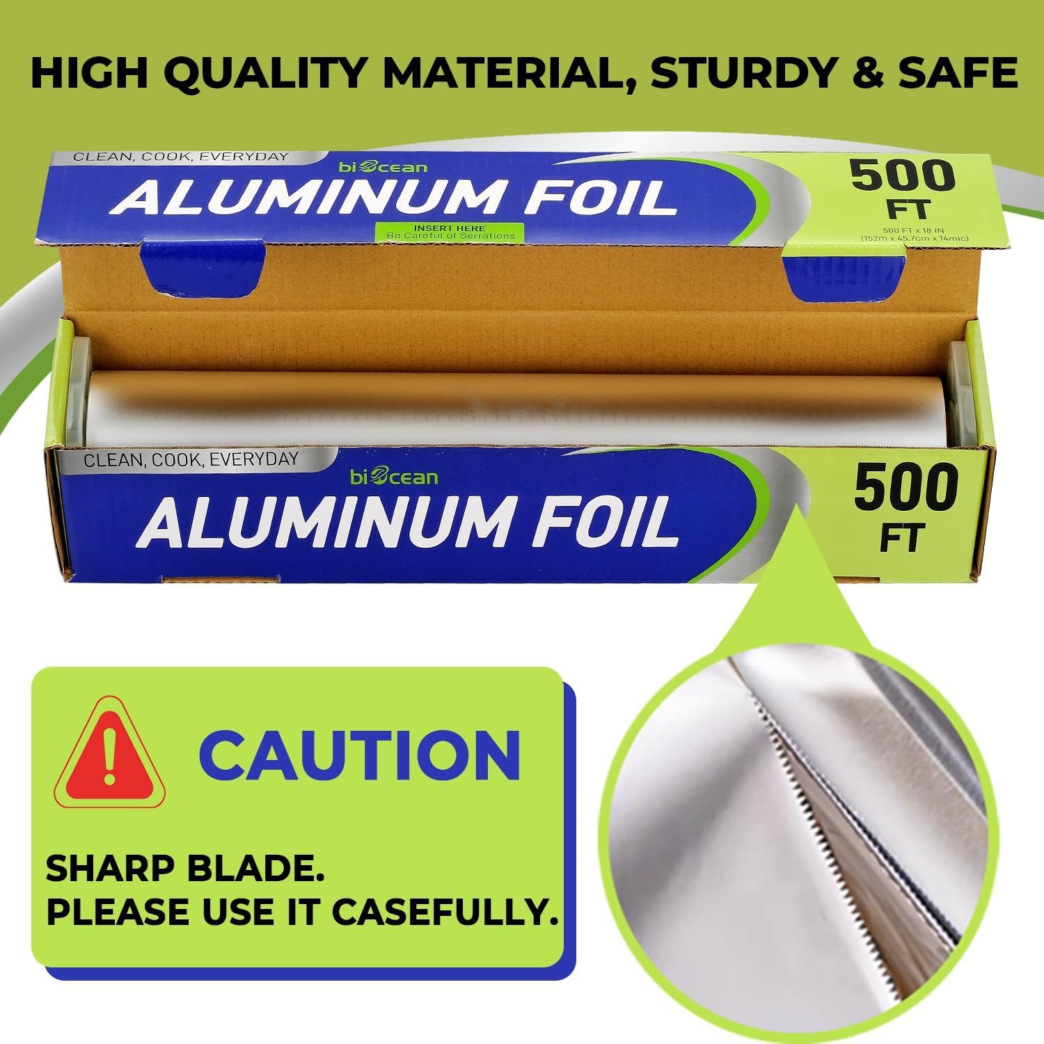 Aluminum Foil Food Wrapping Sheets