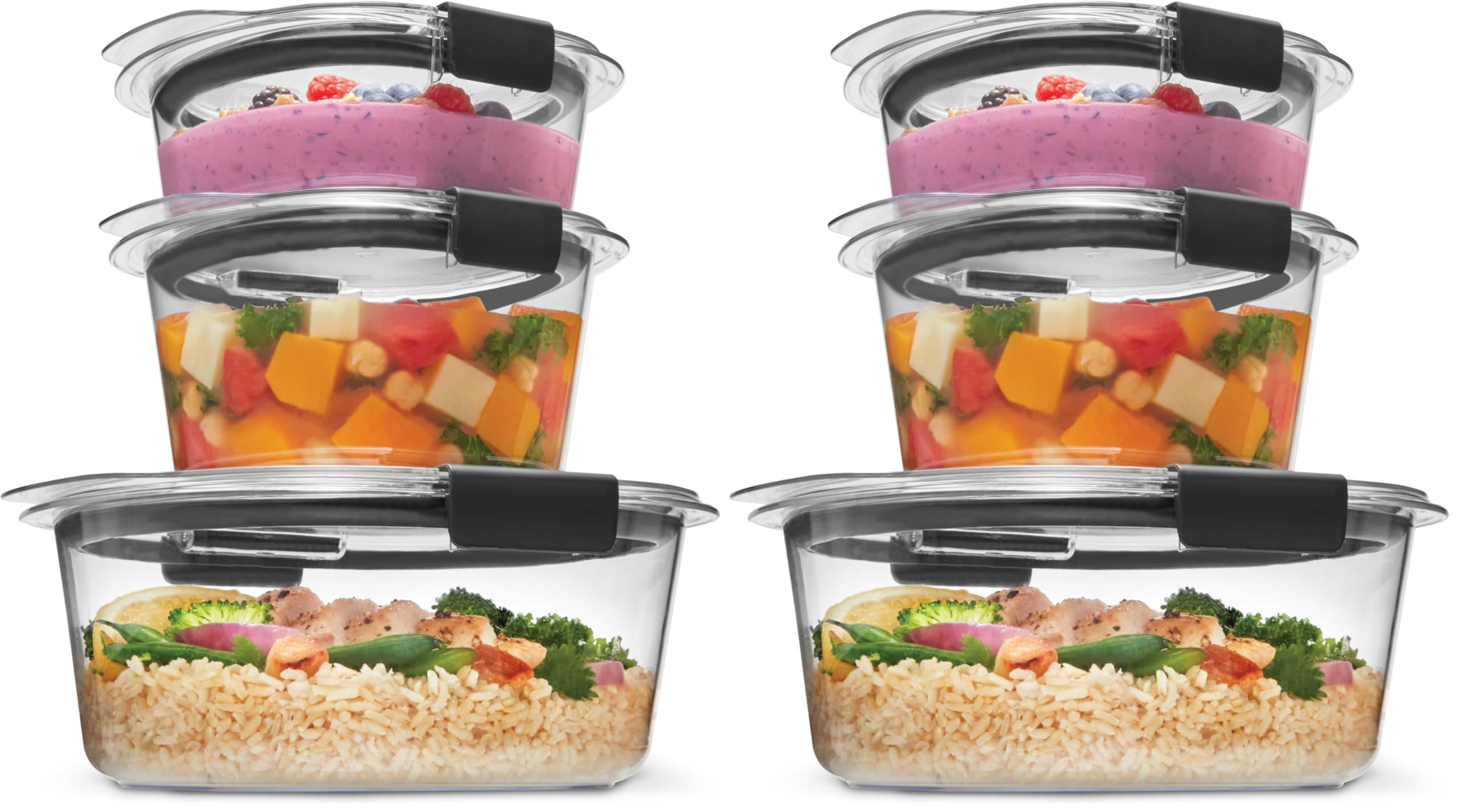 Rubbermaid Brilliance Food Storage Containers