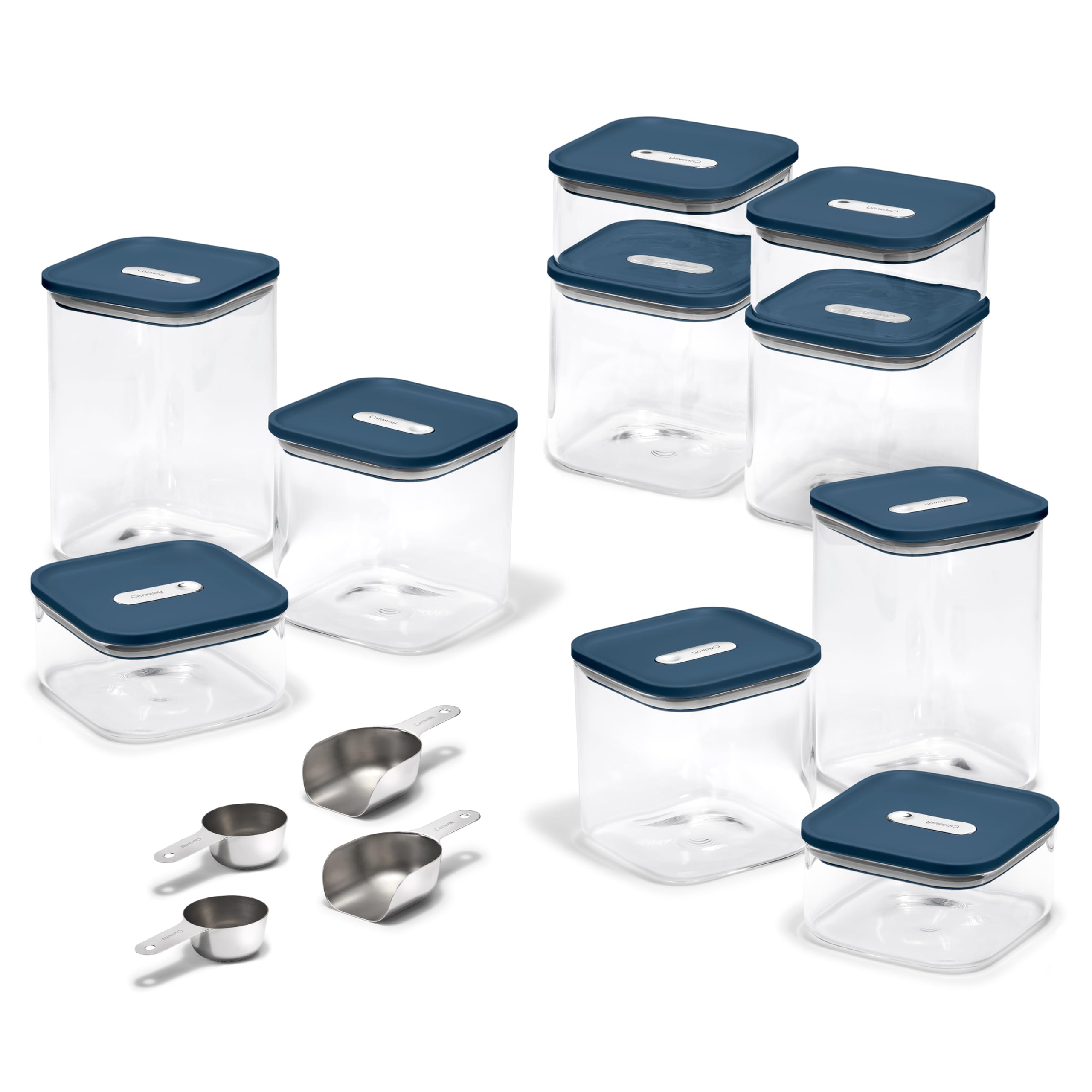 Caraway Glass Airtight Food Storage Containers with Lids