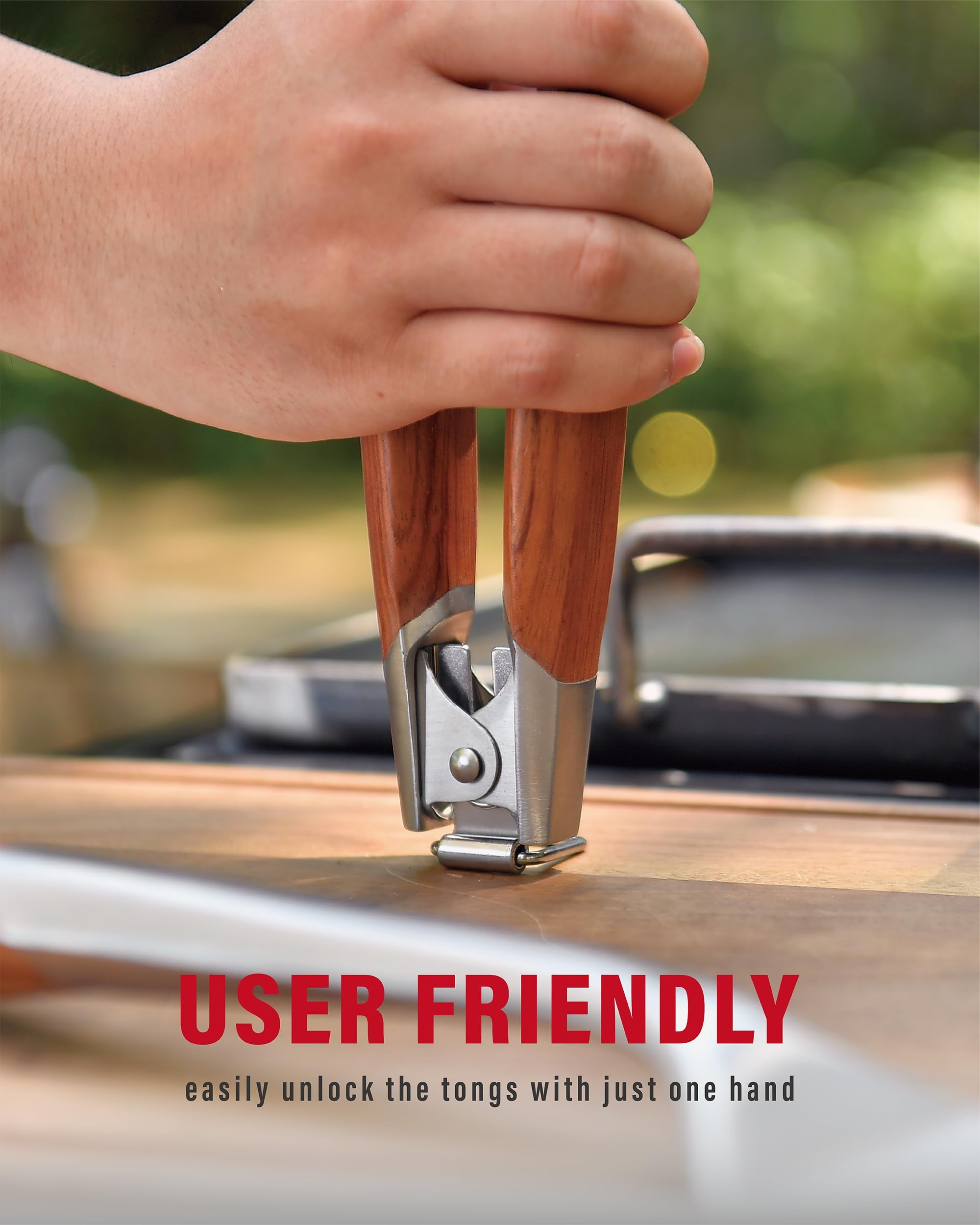 Heavy-Duty Stainless Steel BBQ Grilling Tool Set