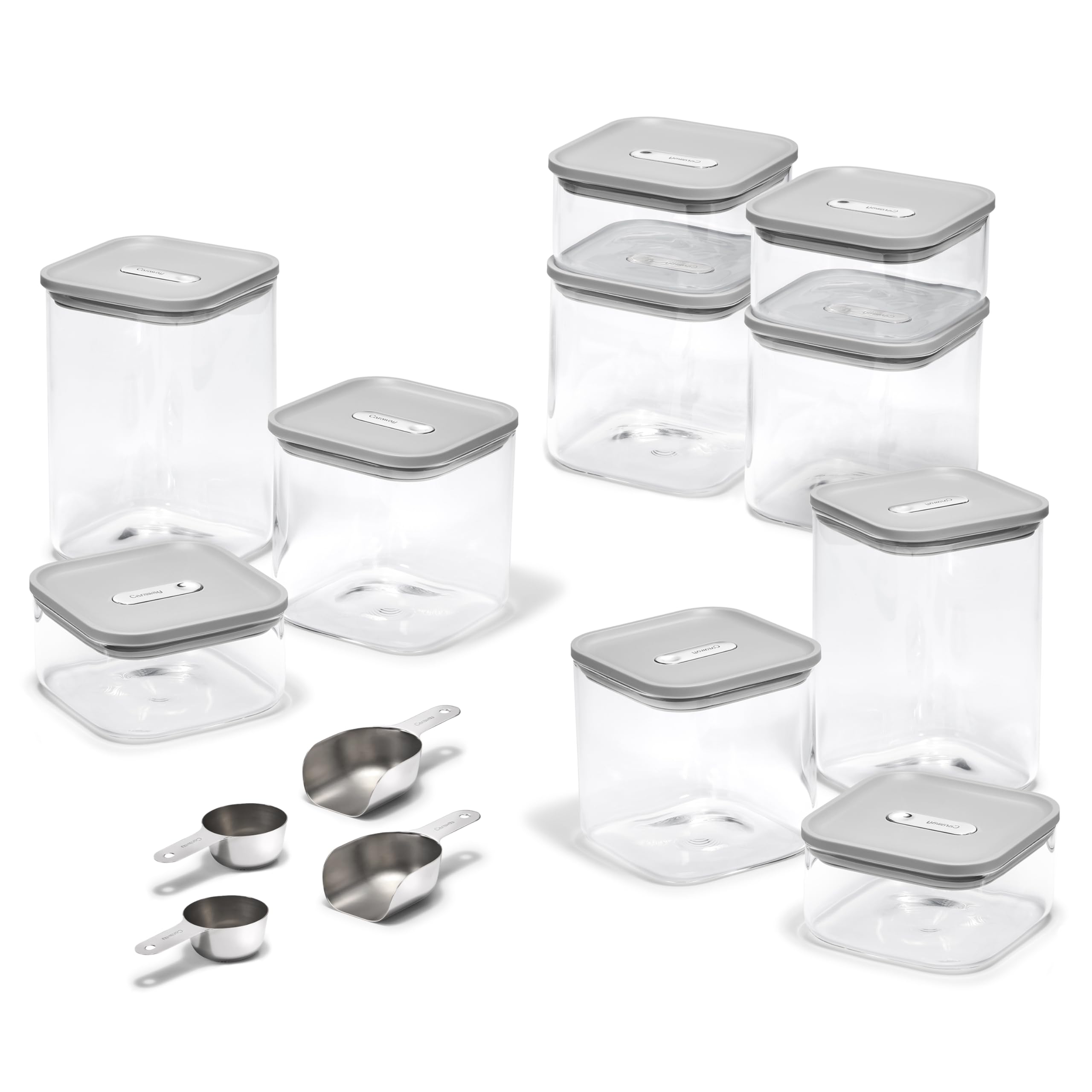 Caraway Glass Airtight Food Storage Containers with Lids