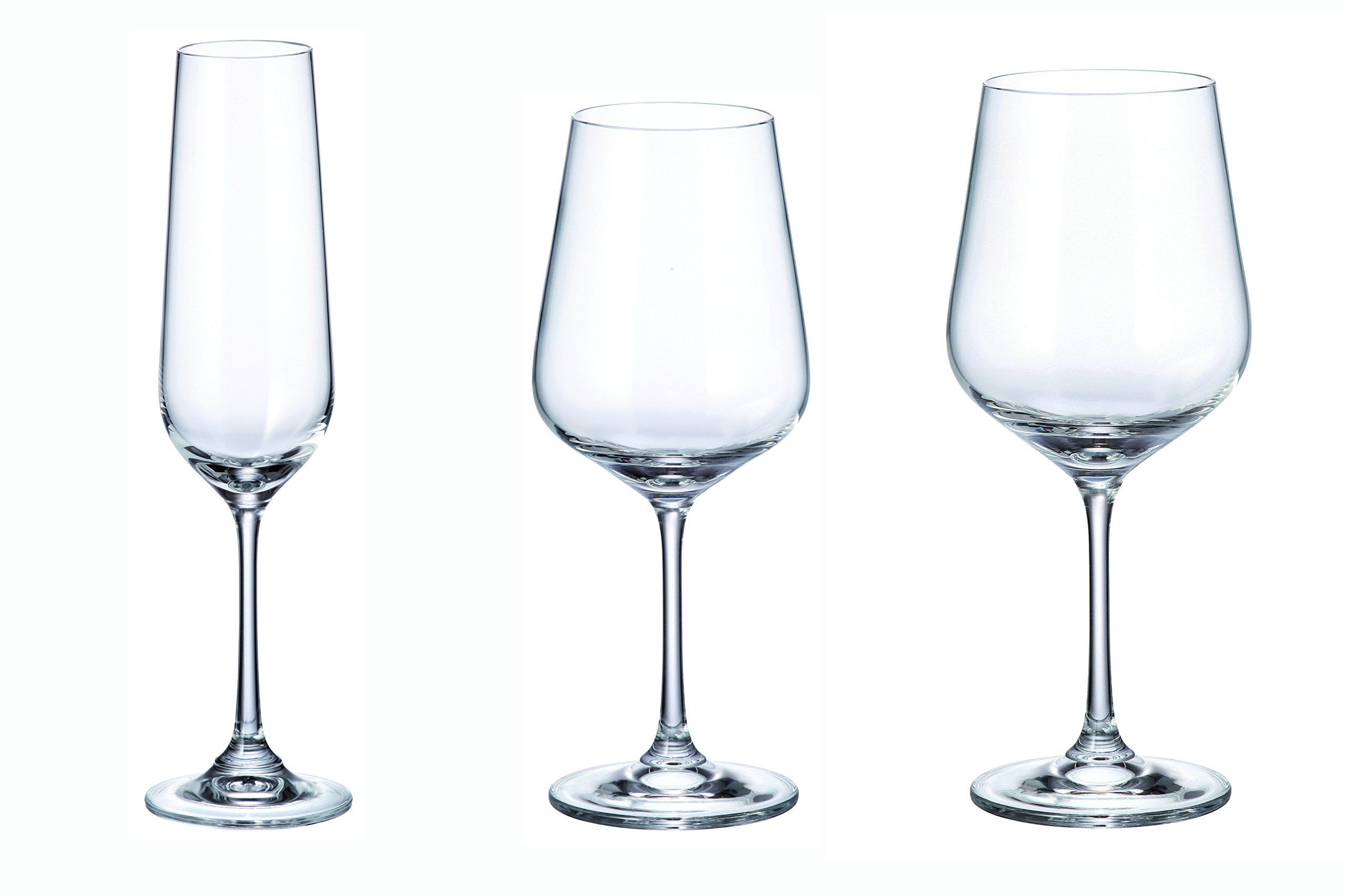 18-Piece Crystal Stemware Set (16 oz)