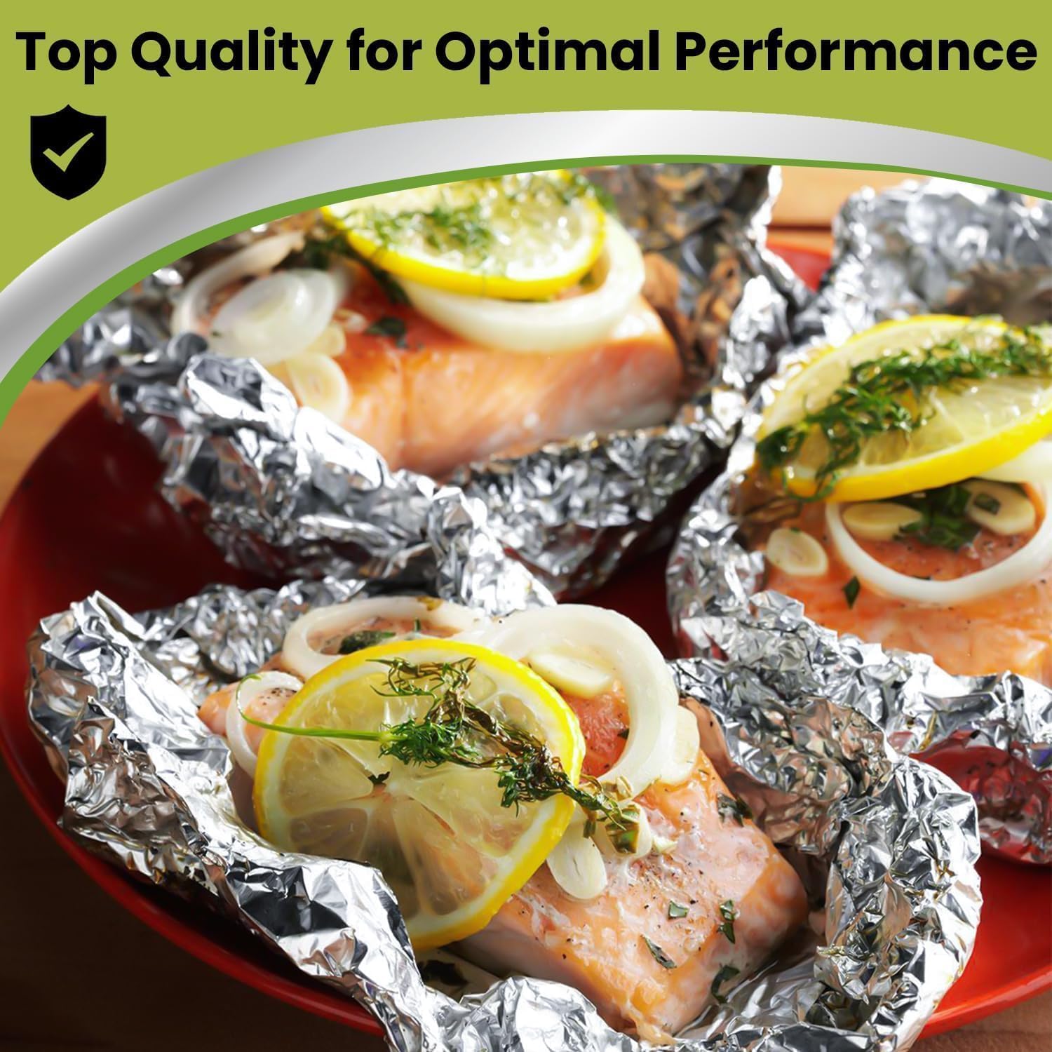 Aluminum Foil Food Wrapping Sheets