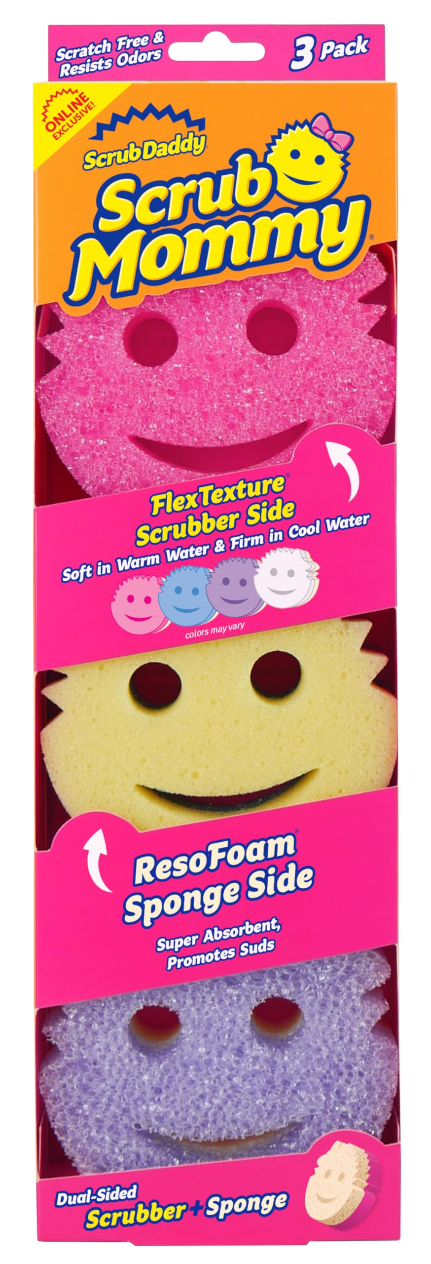 Scrub Daddy Scrub Mommy Sponges