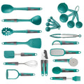 Pyrex 22-Piece Kitchen Cooking Utensils Set, Nonstick Cooking Gadgets