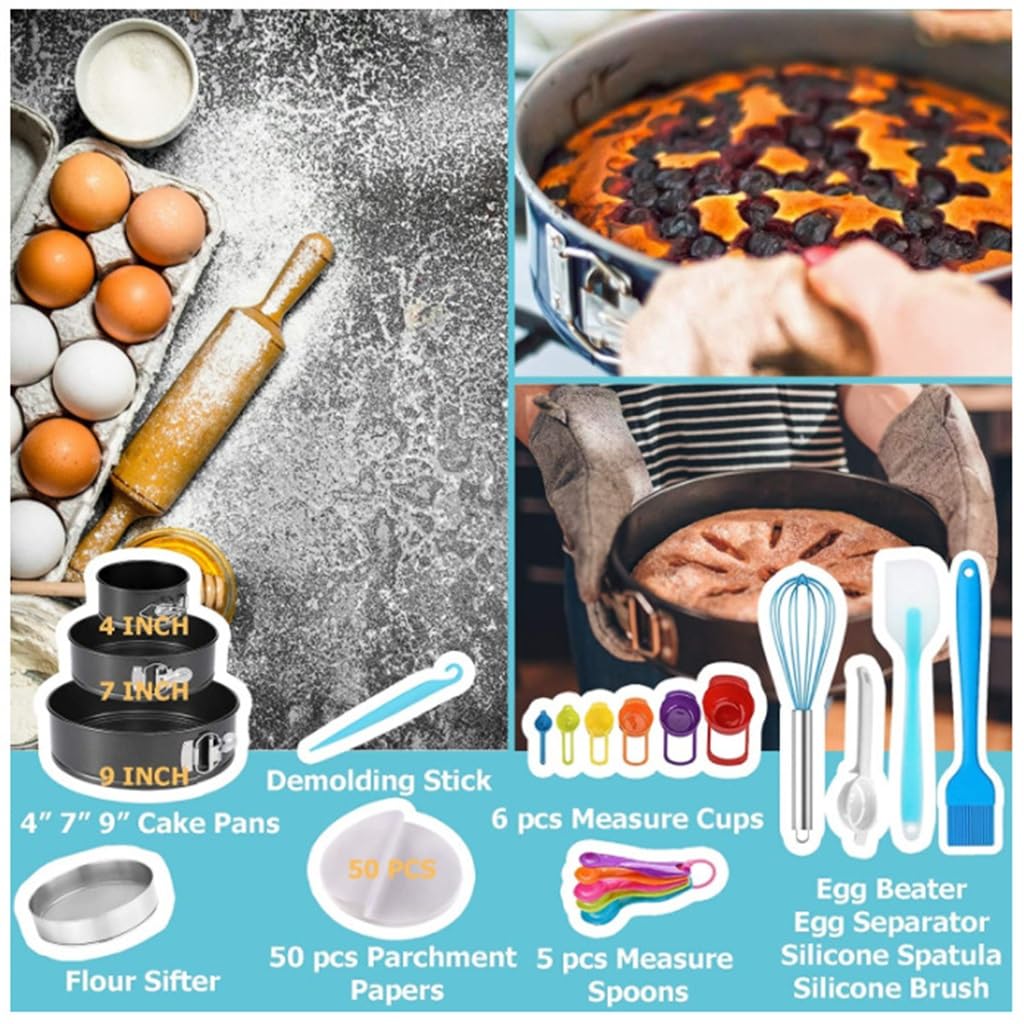 115-Piece Cake Decorating & Baking Tool Set