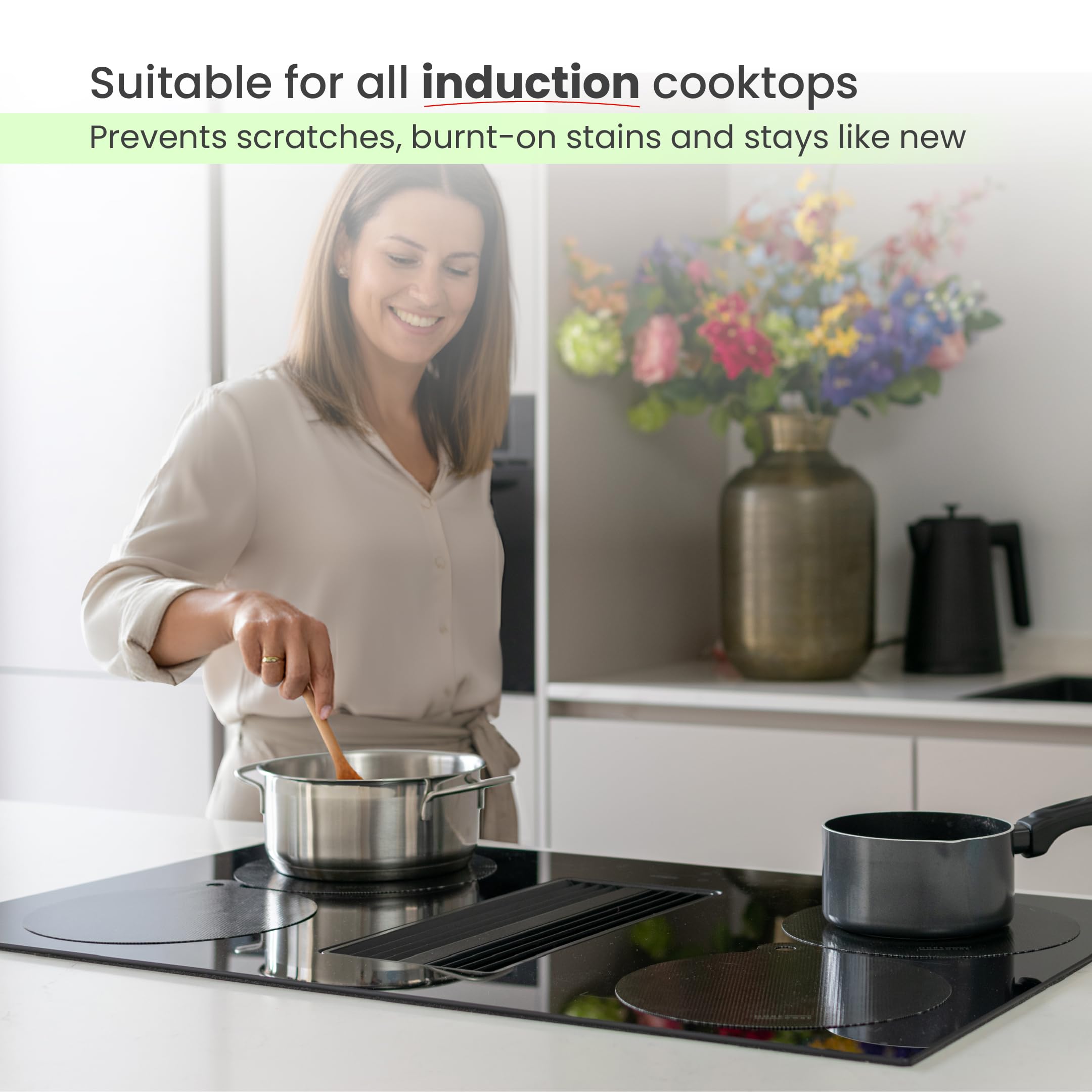 MoreCore Induction Protection Mat, Hob Cover, Hob Cover, Induction Hob Cover