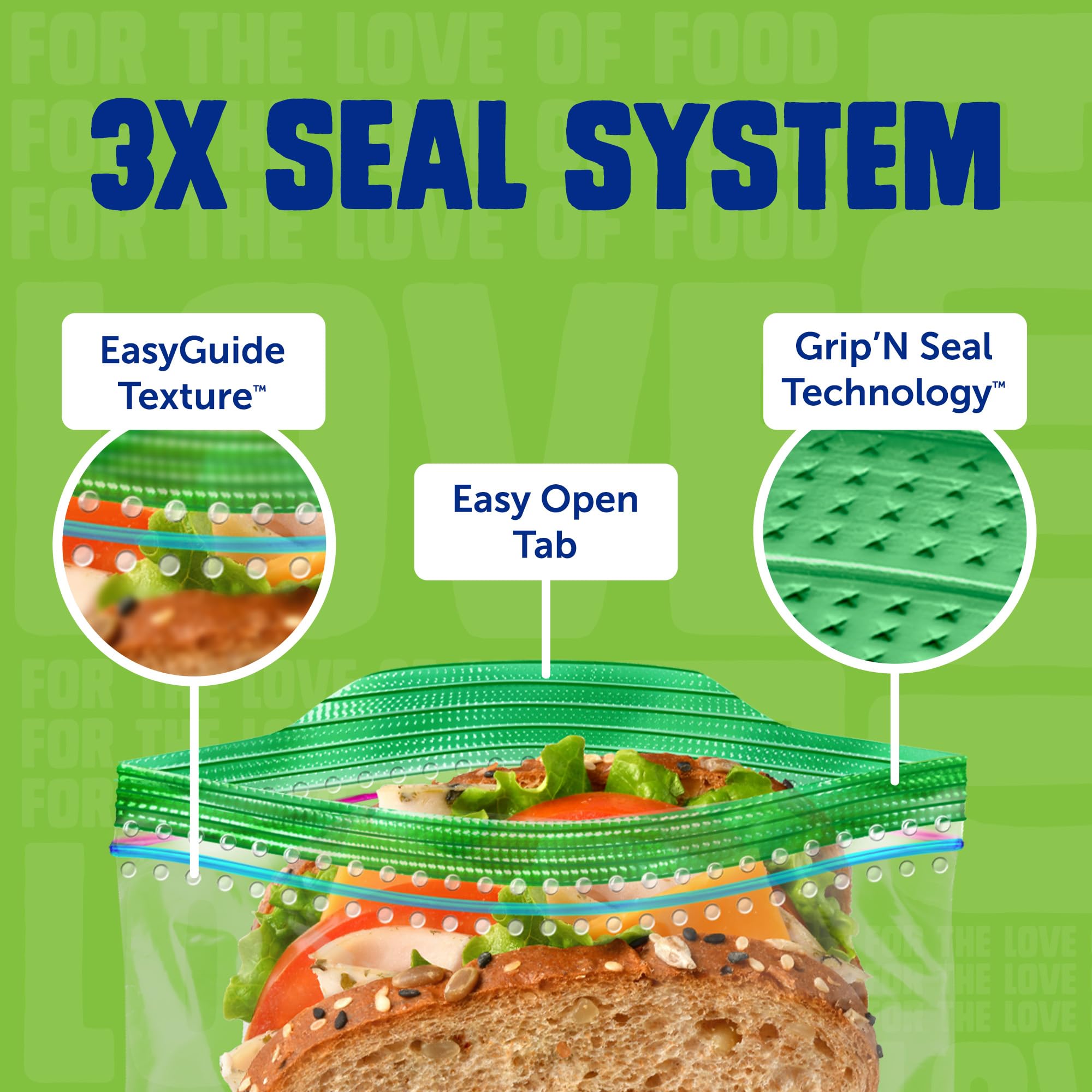 190-Piece Food Storage Bag Variety Pack