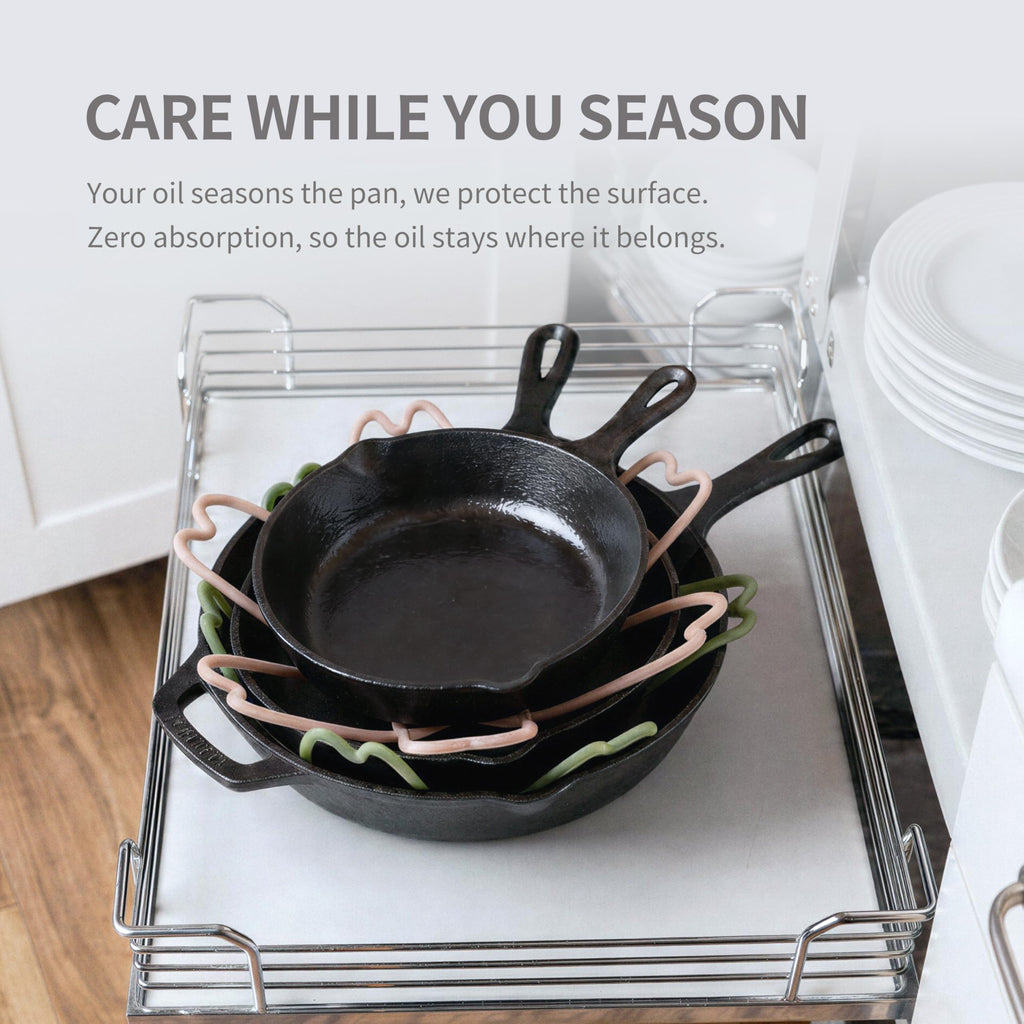 4-Piece Silicone Pan & Pot Protector Set