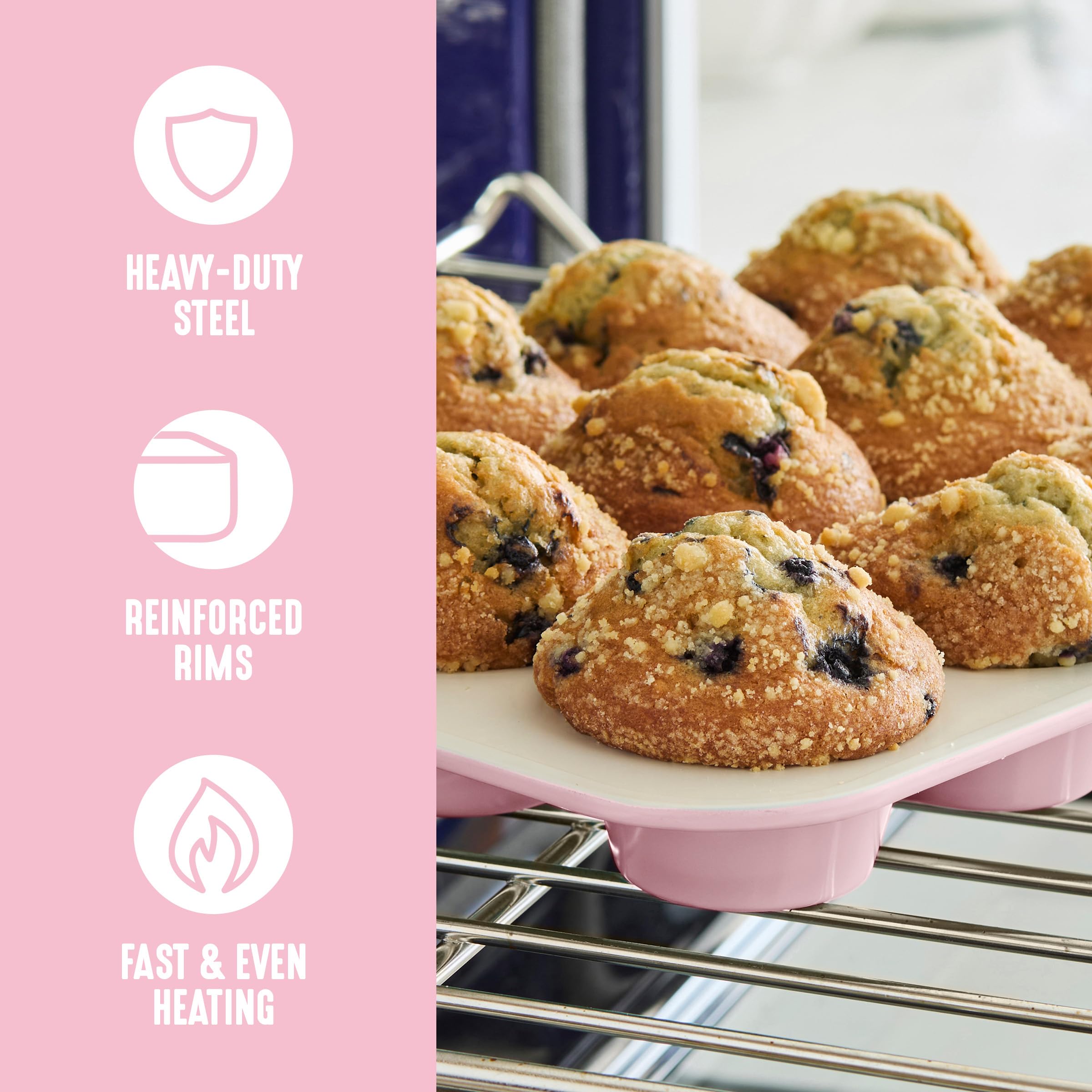 GreenLife 6 Piece Nonstick Bakeware Set