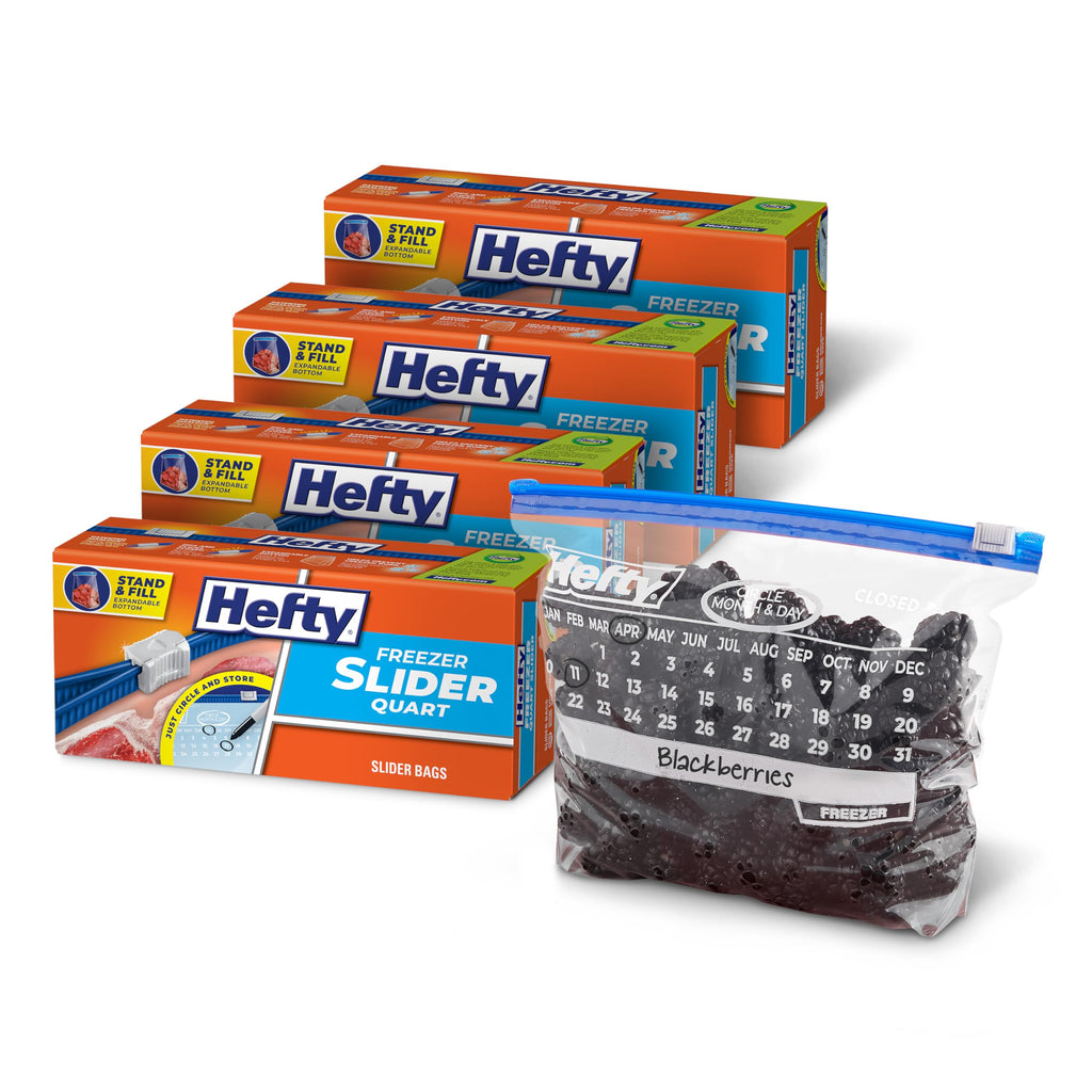100-Piece Gallon Freezer Slider Bags