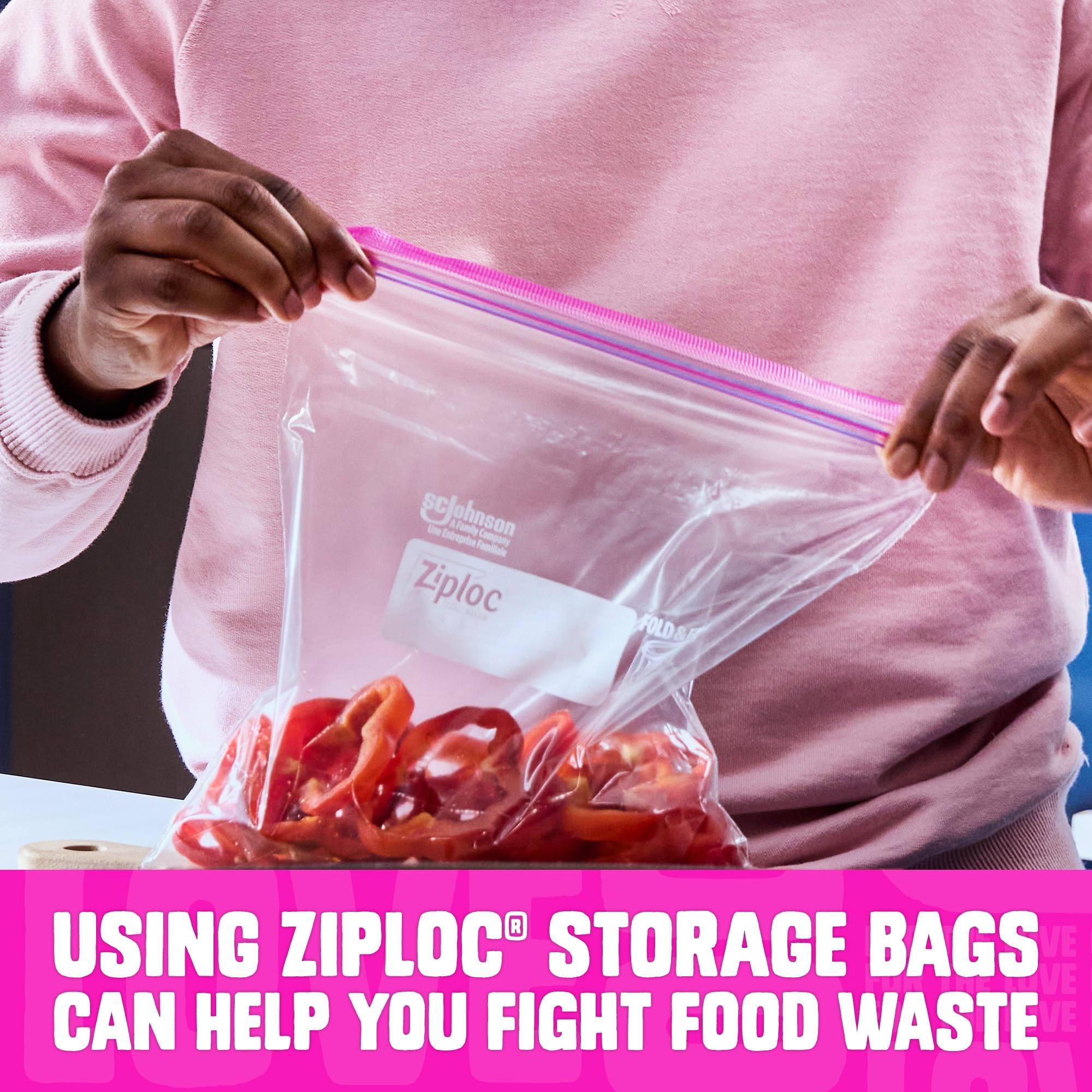 190-Piece Food Storage Bag Variety Pack