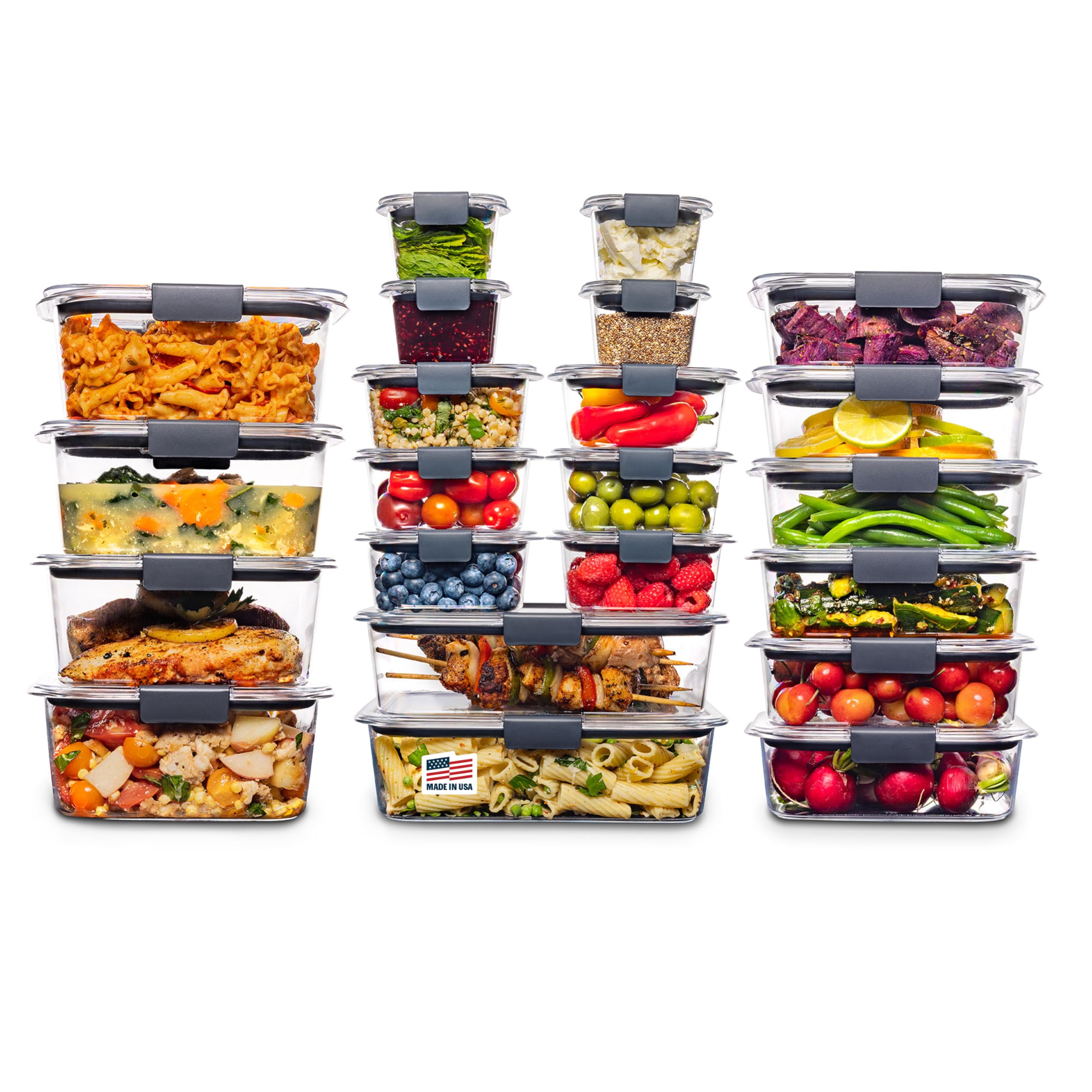 Rubbermaid Brilliance Food Storage Containers