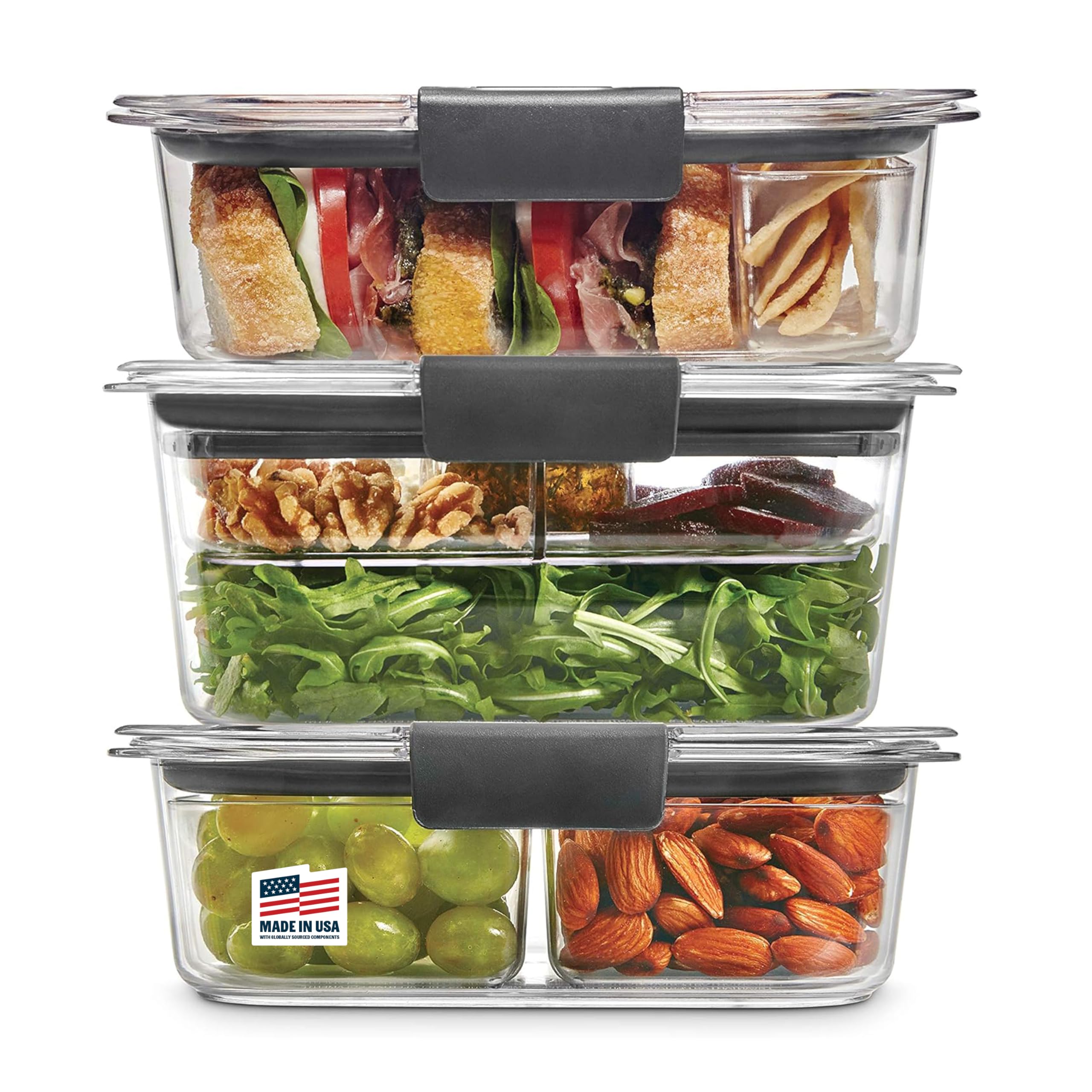 Rubbermaid Brilliance Food Storage Containers