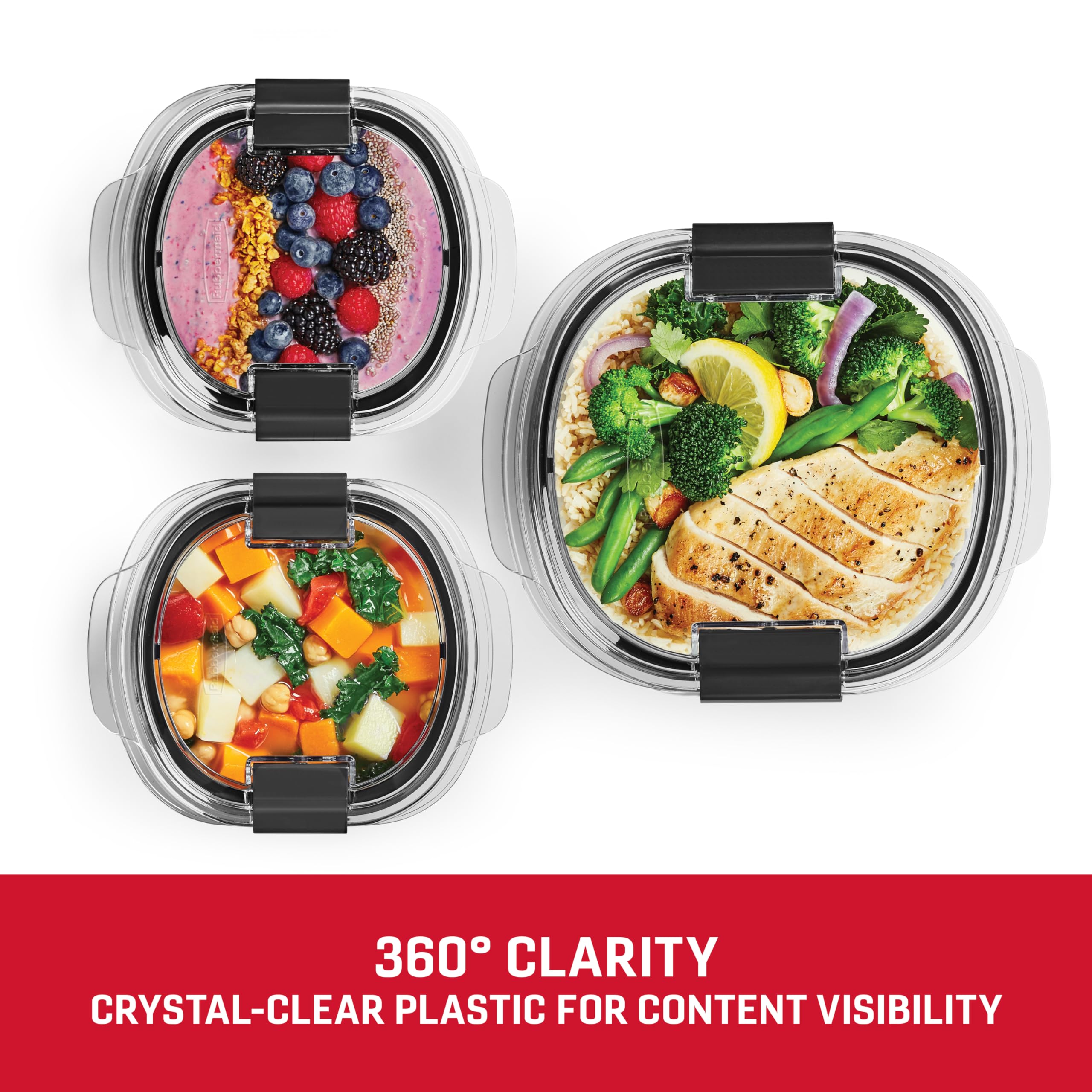 Rubbermaid Brilliance Food Storage Containers