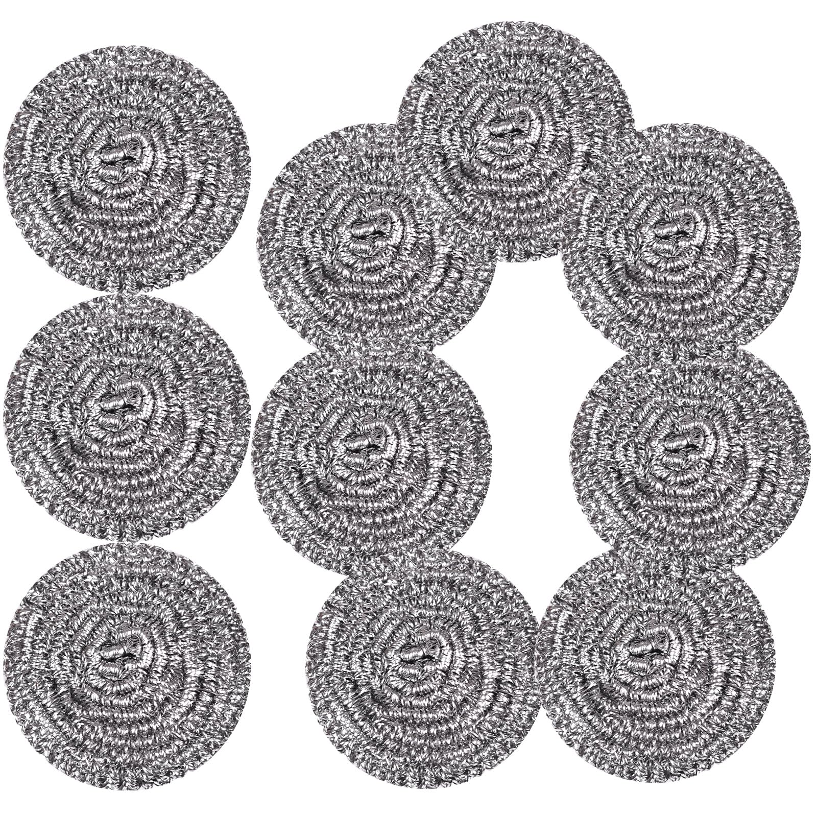 Stainless Steel Scrubbing Pad Set