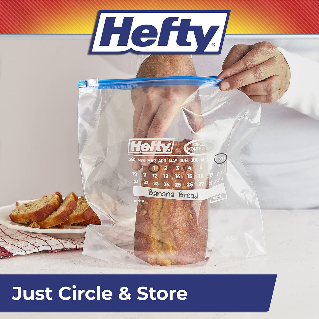 100-Piece Gallon Freezer Slider Bags